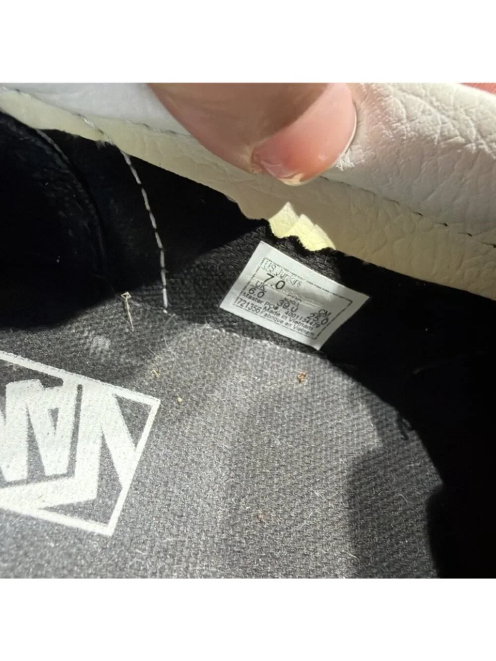 Vans please check